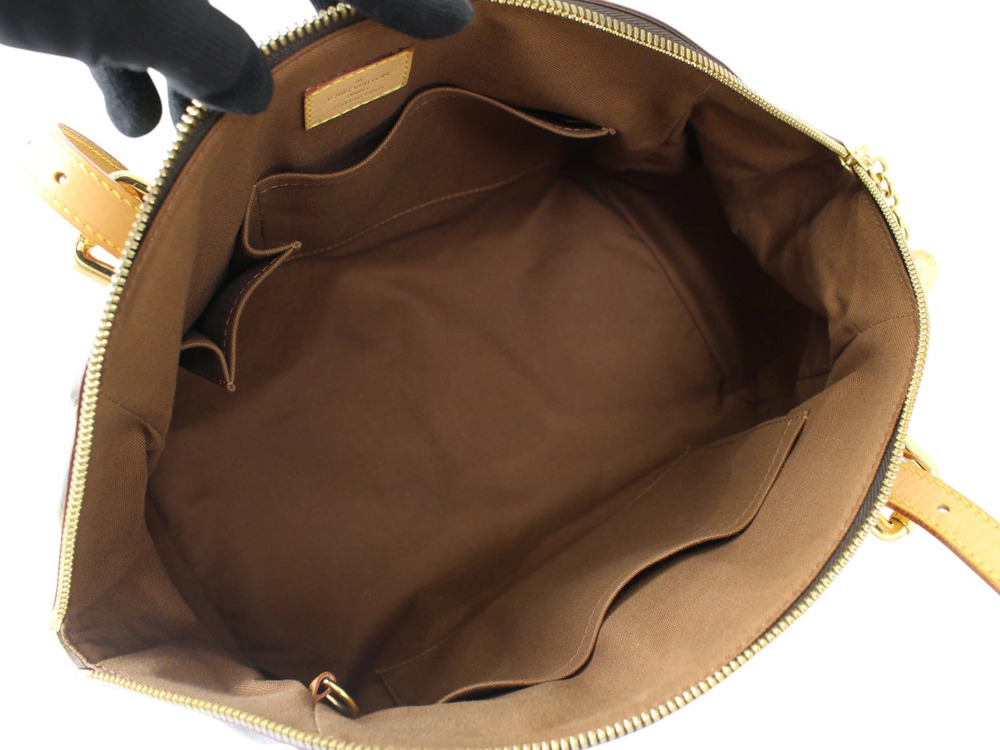 Louis Vuitton Handbag Canvas LV Hobo Monogram Bag Brown Tivoli - Picture 6 of 9